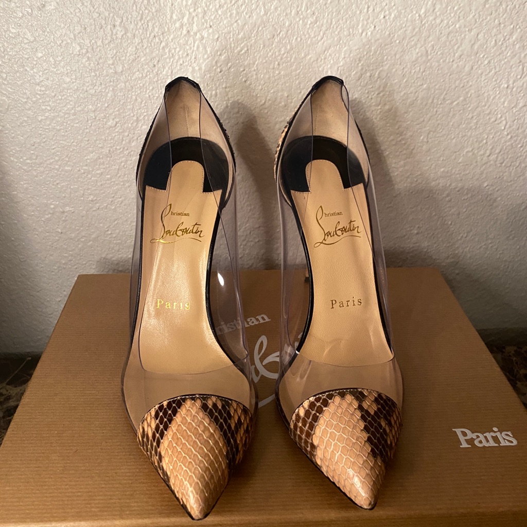 Christian Louboutin Python Pump